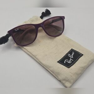Ray-Ban Kids Bio-Based Purple & Cream Sunglasses RB9077S